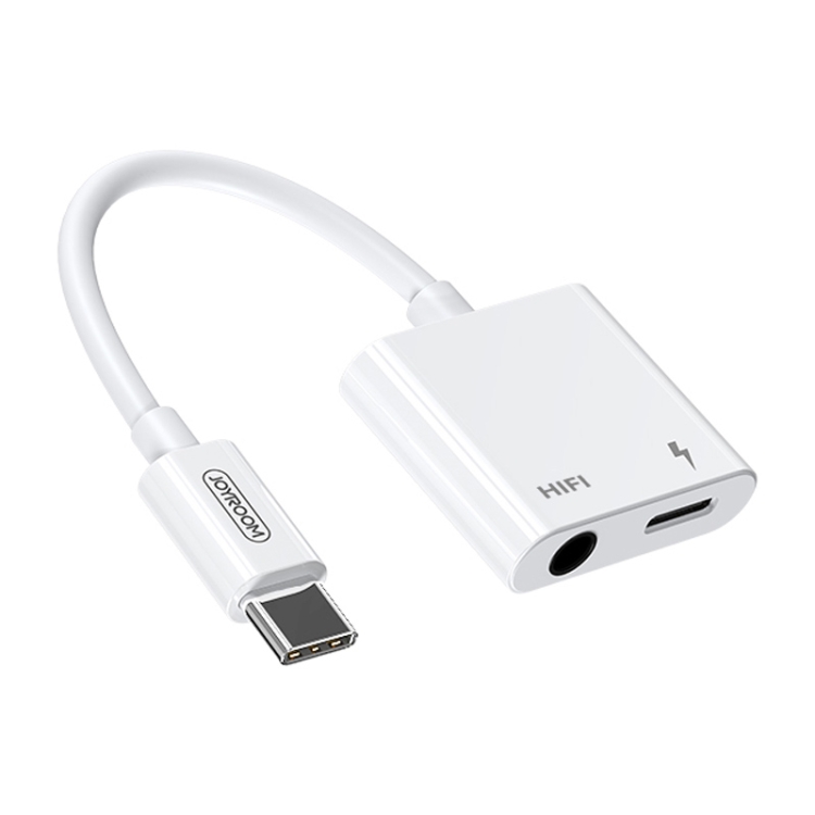 Joyroom SH-C1 Type-C HIFI + PD Audio Converter-White